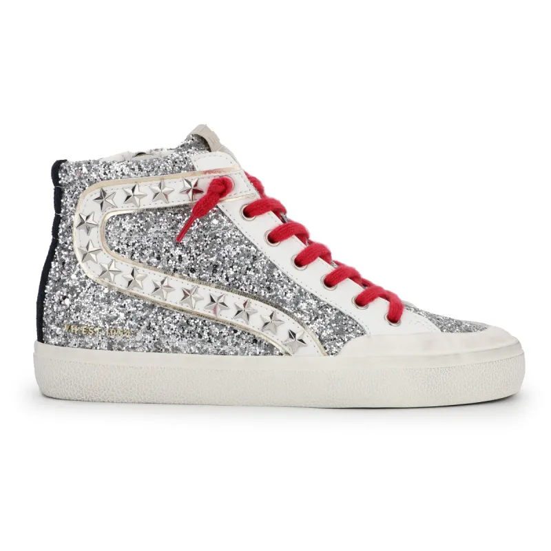 SHAY - SILVER GLITTER MULTI sold by Vintage Havana