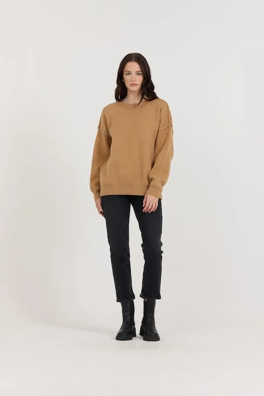 Camel/Red/Ivory Love Sweater sold by Vintage Havana product image thumbnail 3