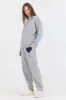 Heather Grey Essential Fleece Crew W/ Self Love Club Crewneck sold by Vintage Havana