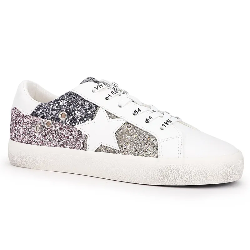 Demi - White Glitter Multi sold by Vintage Havana