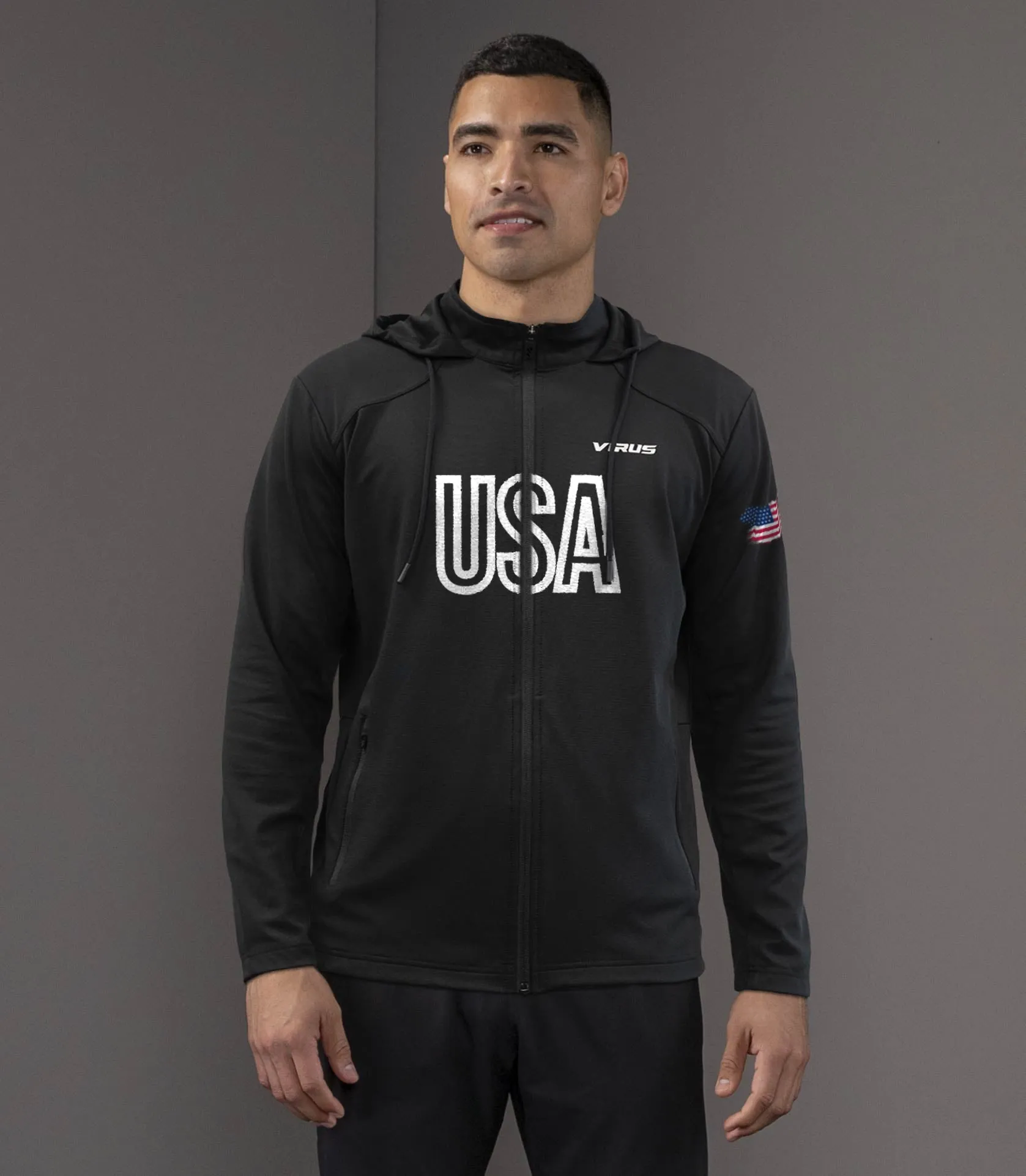 AKLU x VIRUS BioFleet Train Zip Jacket sold by Virgins Saints & Angels