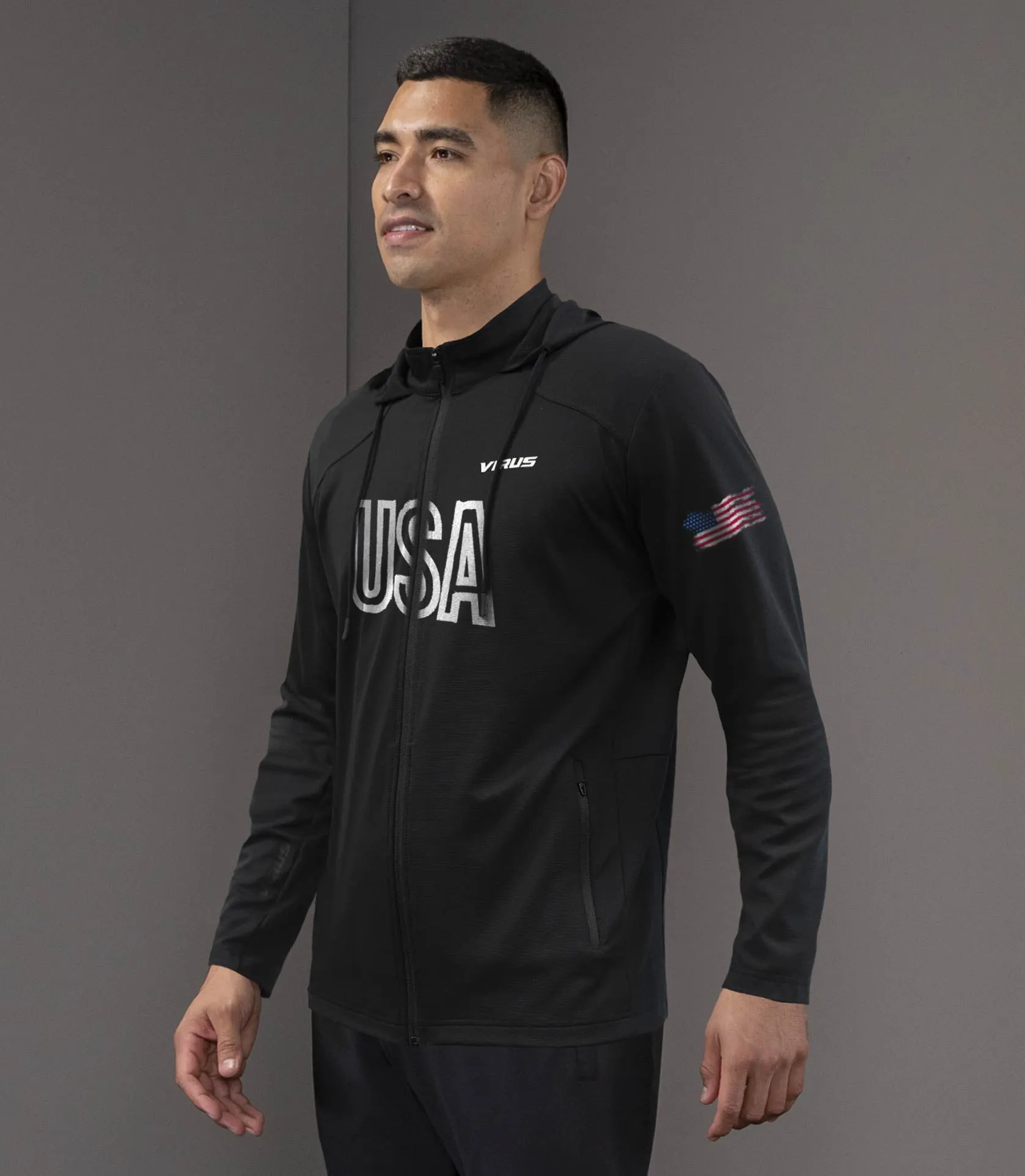 AKLU x VIRUS BioFleet Train Zip Jacket sold by Virgins Saints & Angels product image thumbnail 2