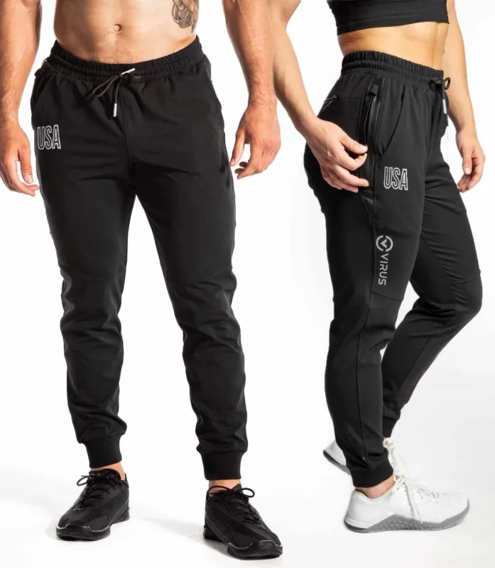AKLU x VIRUS Unisex IconX 2 Joggers sold by Virgins Saints & Angels