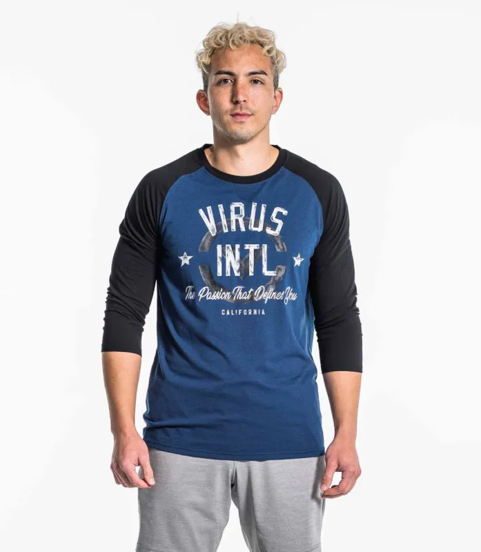 Retro Crest ¾ Raglan sold by Virgins Saints & Angels