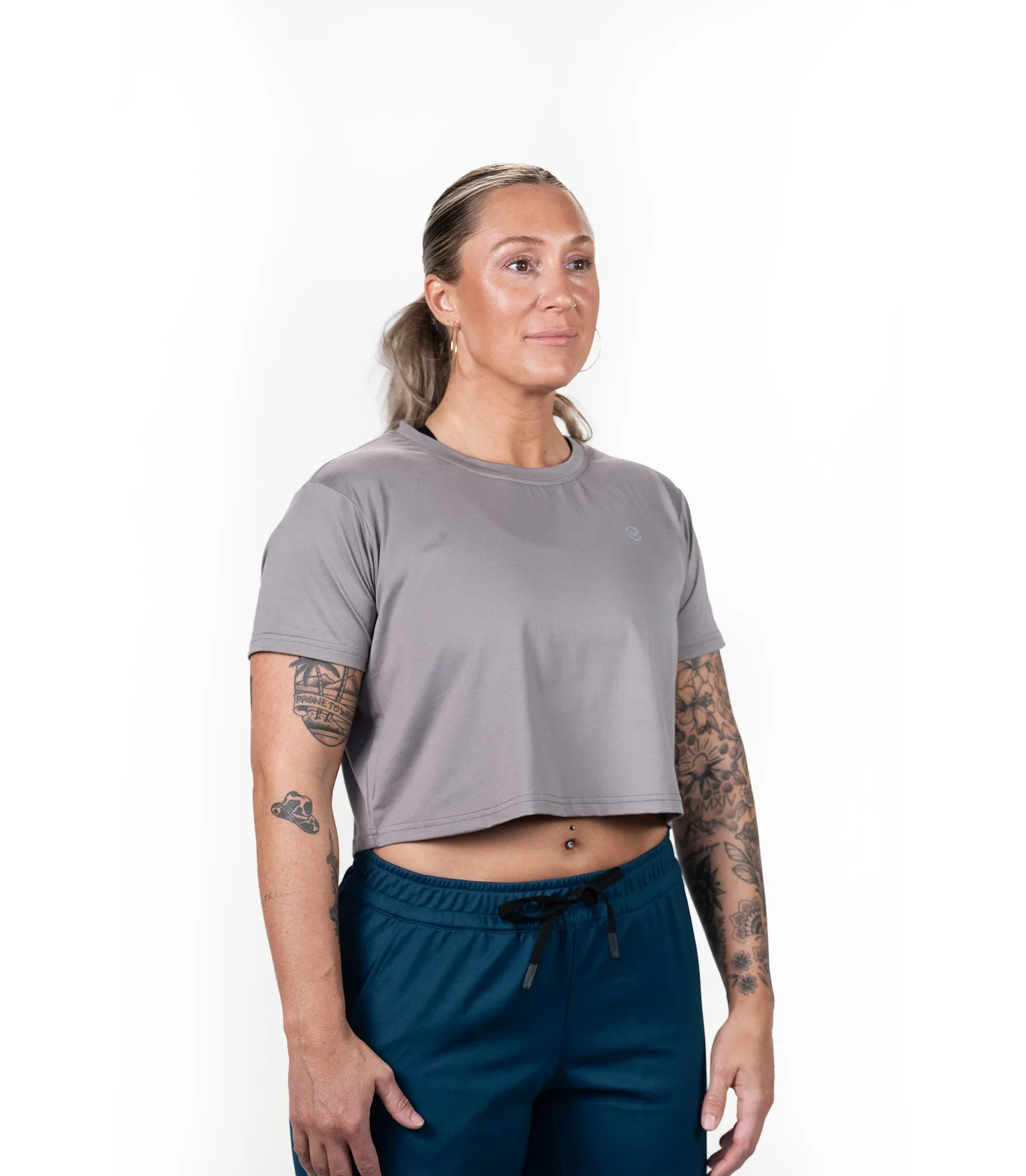 Mount Crop Tee sold by Virgins Saints & Angels product image thumbnail 5