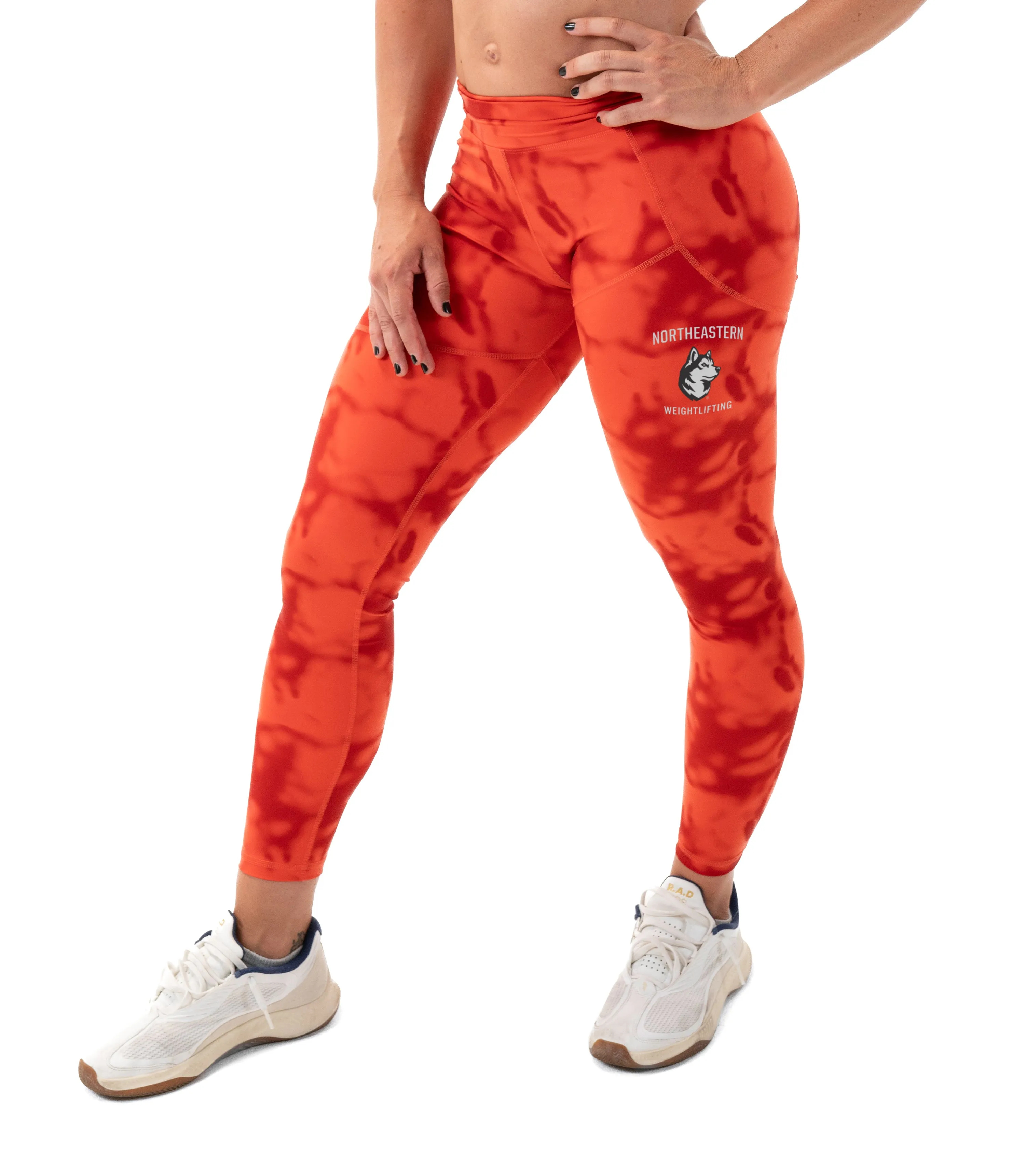 Northeastern University Asymmetric V2 Tech Pants sold by Virgins Saints & Angels