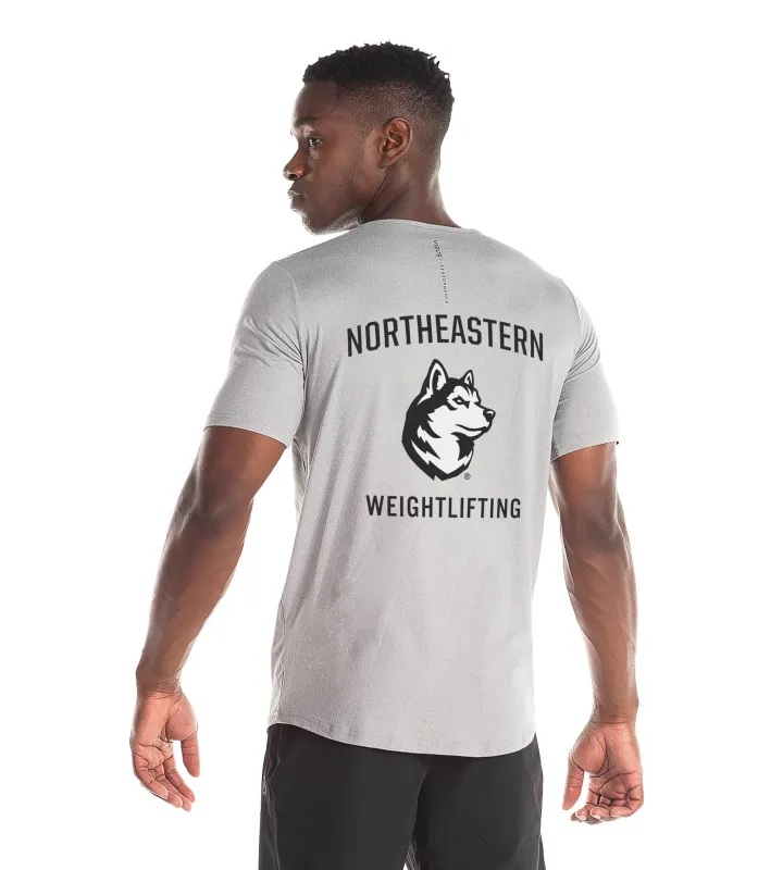 Northeastern University Scoop V2 Short Sleeve sold by Virgins Saints & Angels