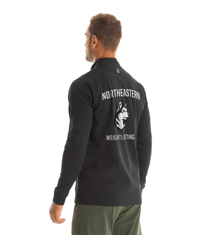 Northeastern University Tracer ½ Zip Pullover sold by Virgins Saints & Angels