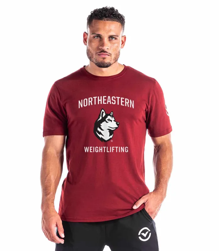 Northeastern University Coaches Tee Short Sleeve sold by Virgins Saints & Angels