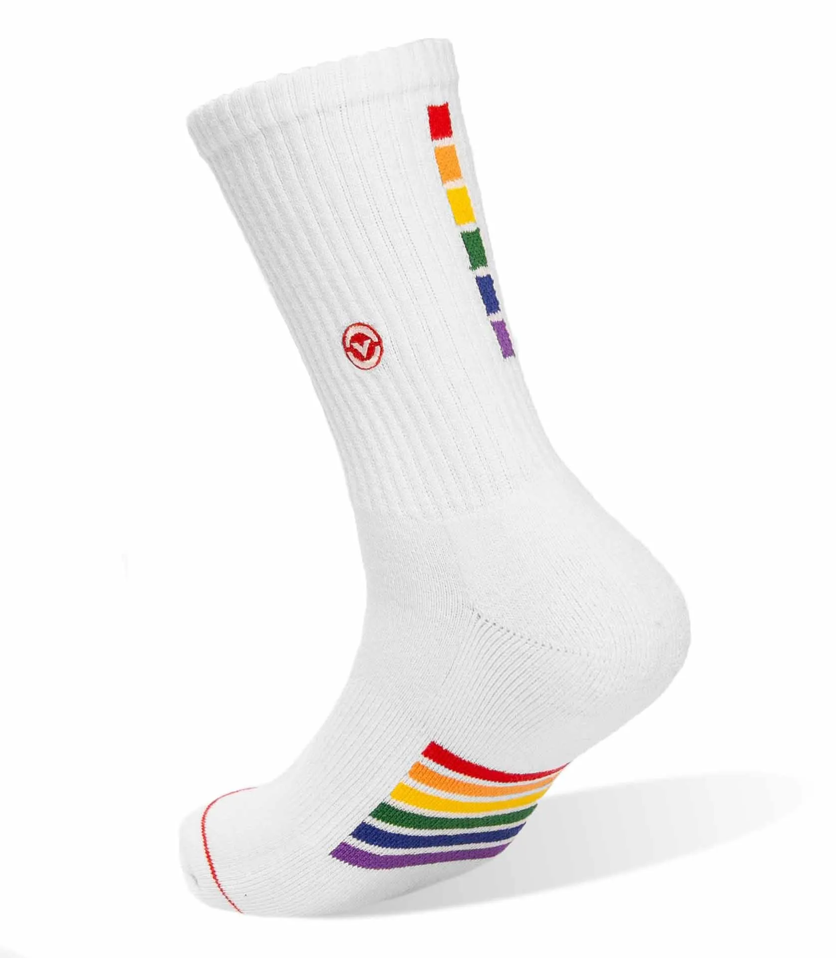 Vertical Crew Socks sold by Virgins Saints & Angels