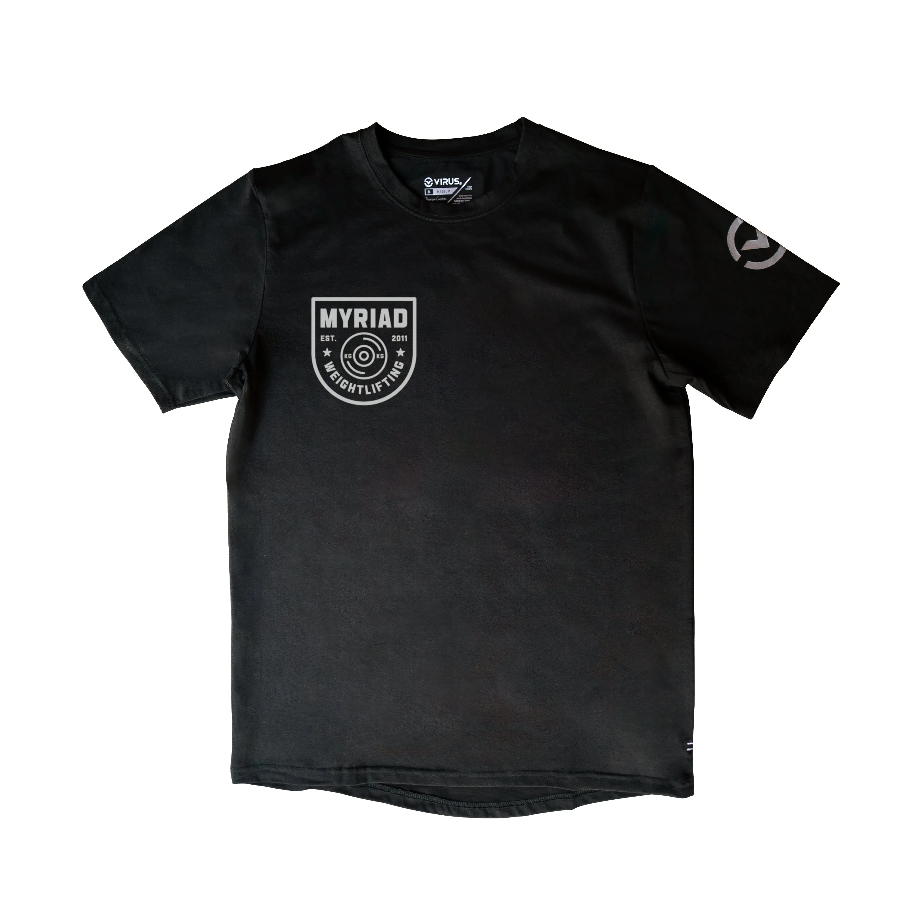 Myriad Weightlifting Short Sleeve sold by Virgins Saints & Angels product image thumbnail 3