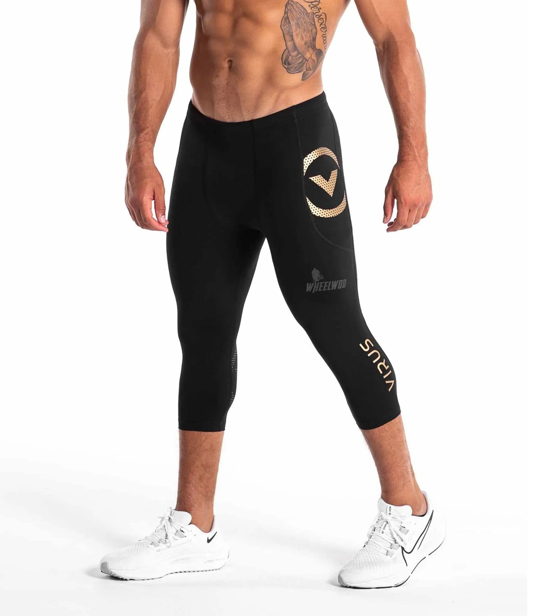 WheelWOD Racer ¾ Tech Pants sold by Virgins Saints & Angels