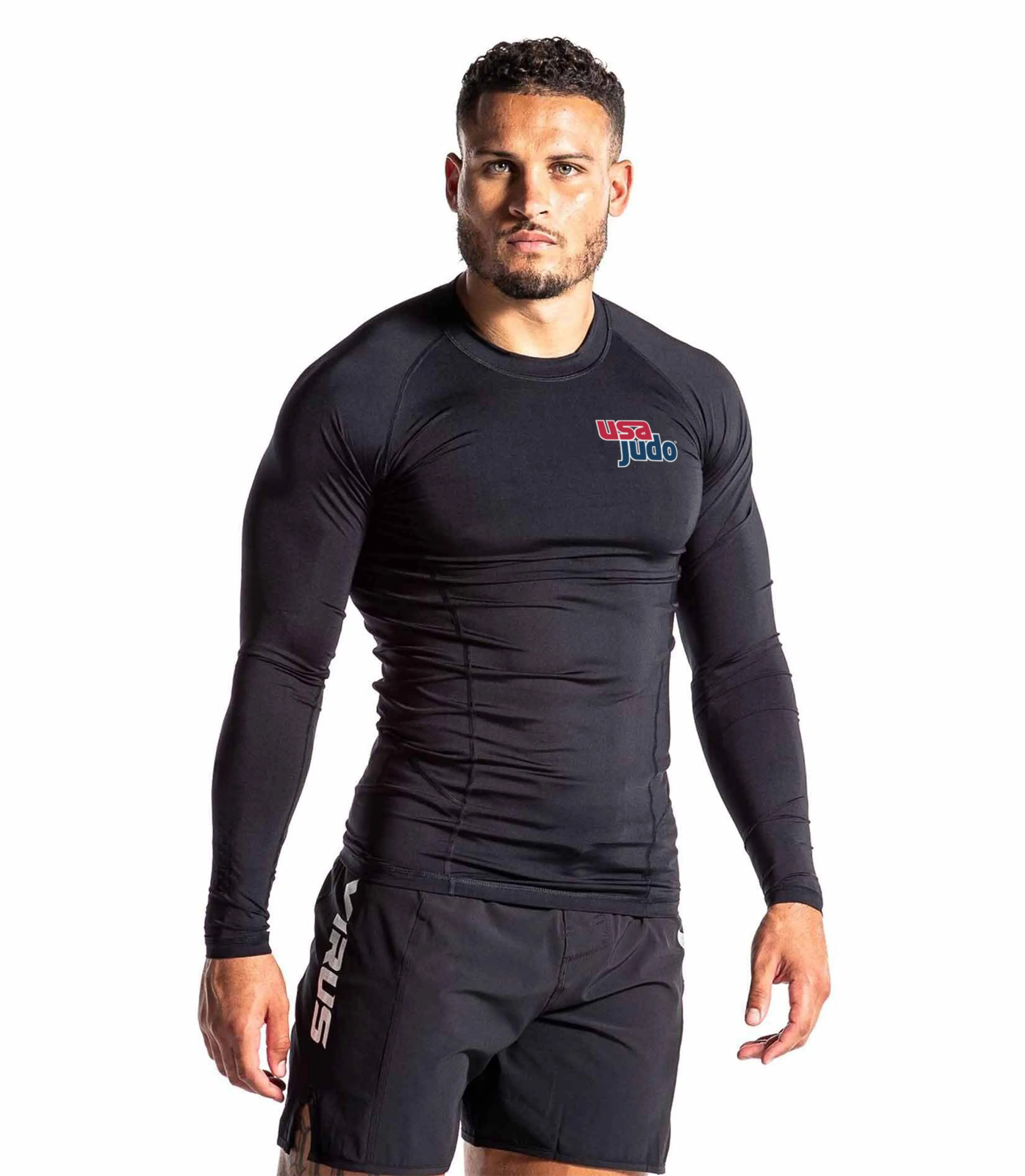 USA Judo Co31 L/S Rashguard sold by Virgins Saints & Angels