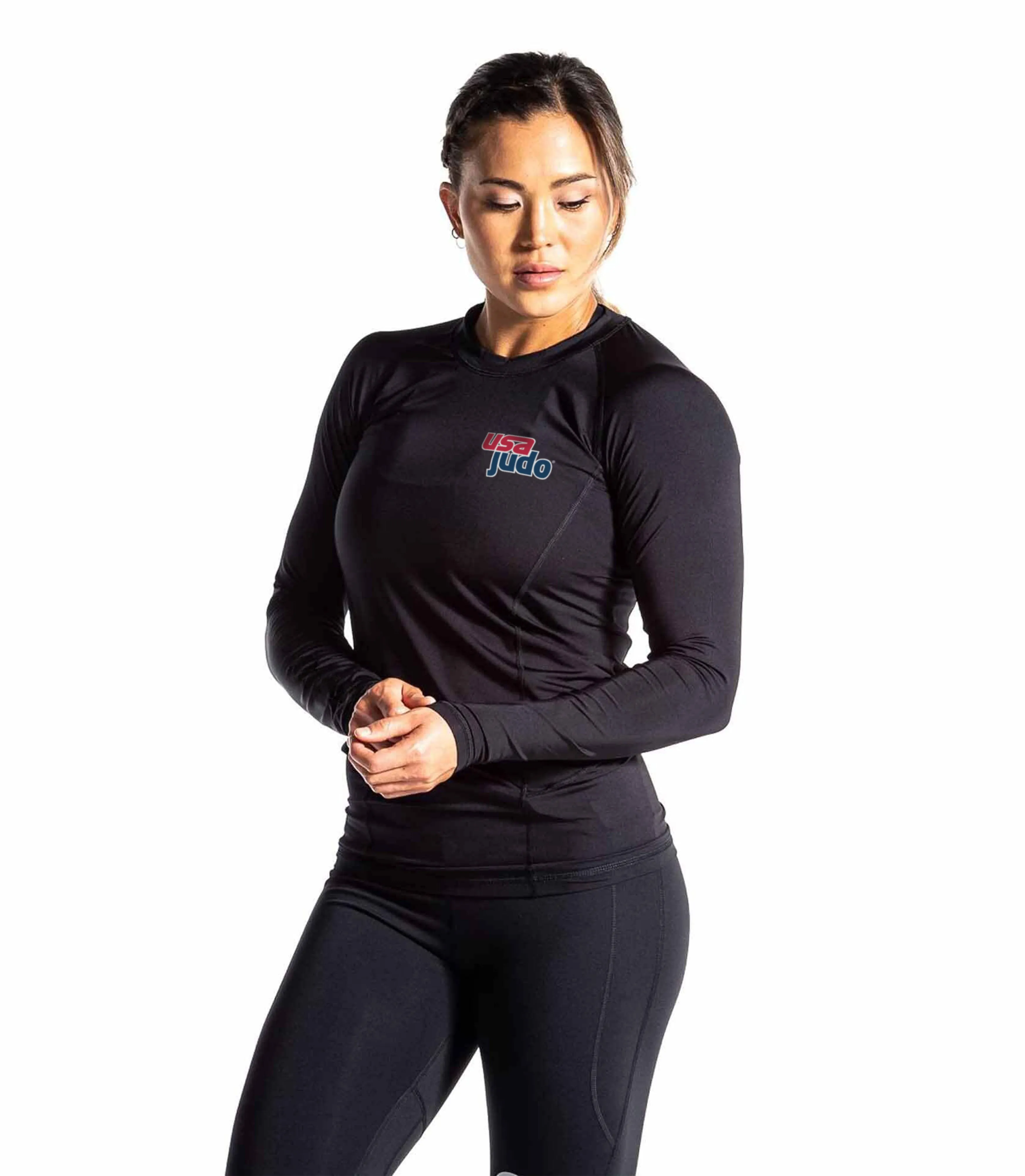 USA Judo Co31 L/S Rashguard sold by Virgins Saints & Angels product image thumbnail 2