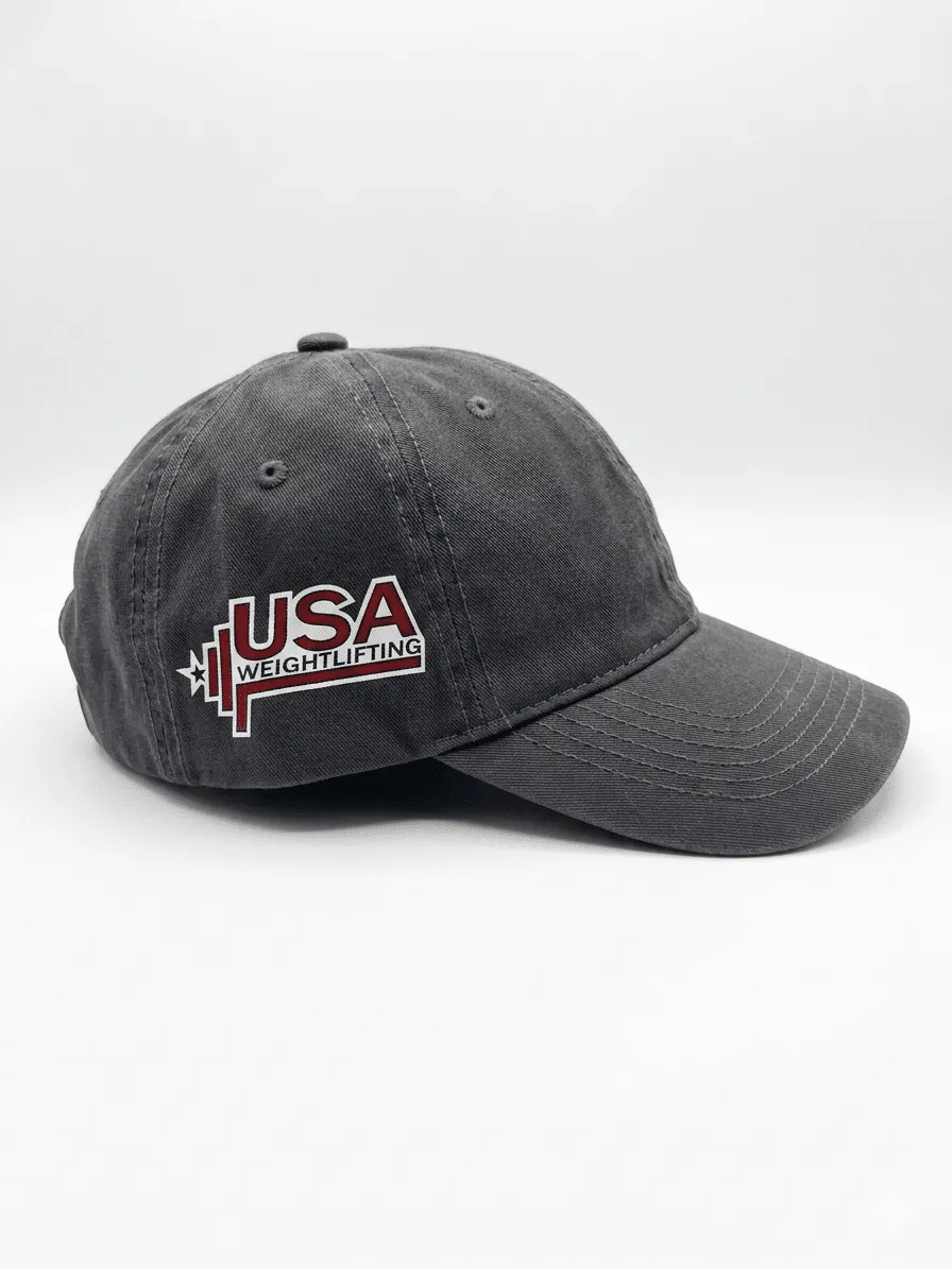 USAW Grey Dad Hat sold by Virgins Saints & Angels