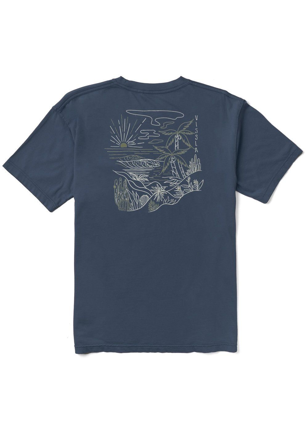 Desert Barrels Organic Pkt Tee sold by VISSLA