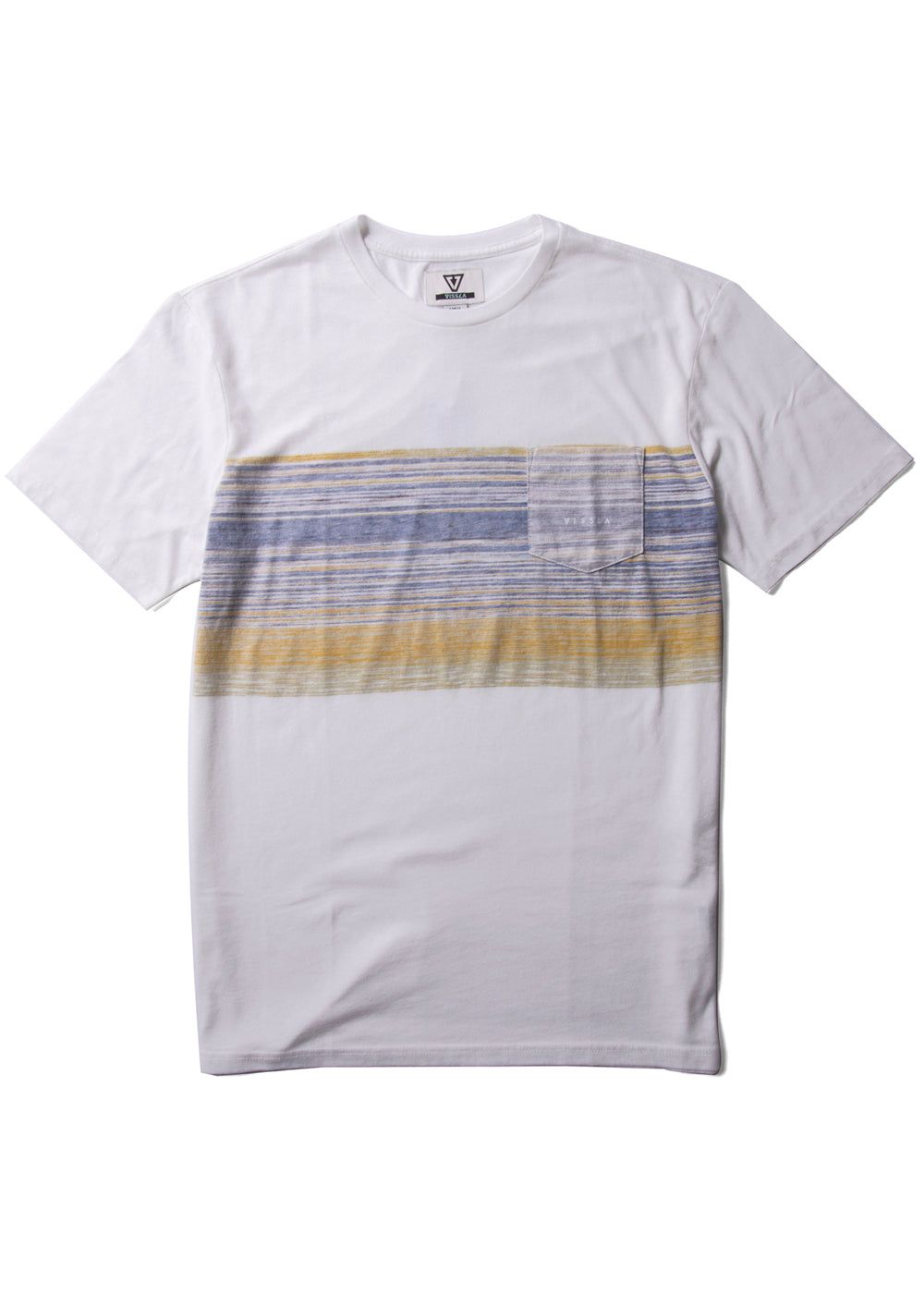 Blurred Horizons Ss Pkt Tee sold by VISSLA