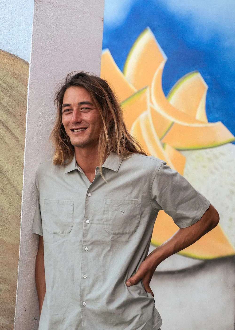 Natural Dye Eco Ss Shirt sold by VISSLA product image thumbnail 2