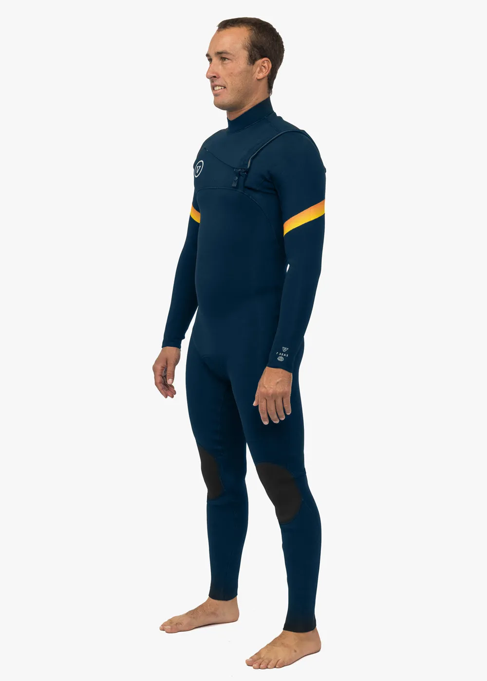 7 Seas Raditude 3-2 Full Chest Zip Wetsuit sold by VISSLA product image thumbnail 3