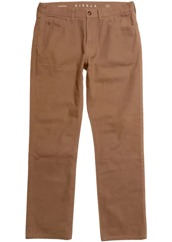 Border Canvas 5 Pkt Pant made by VISSLA