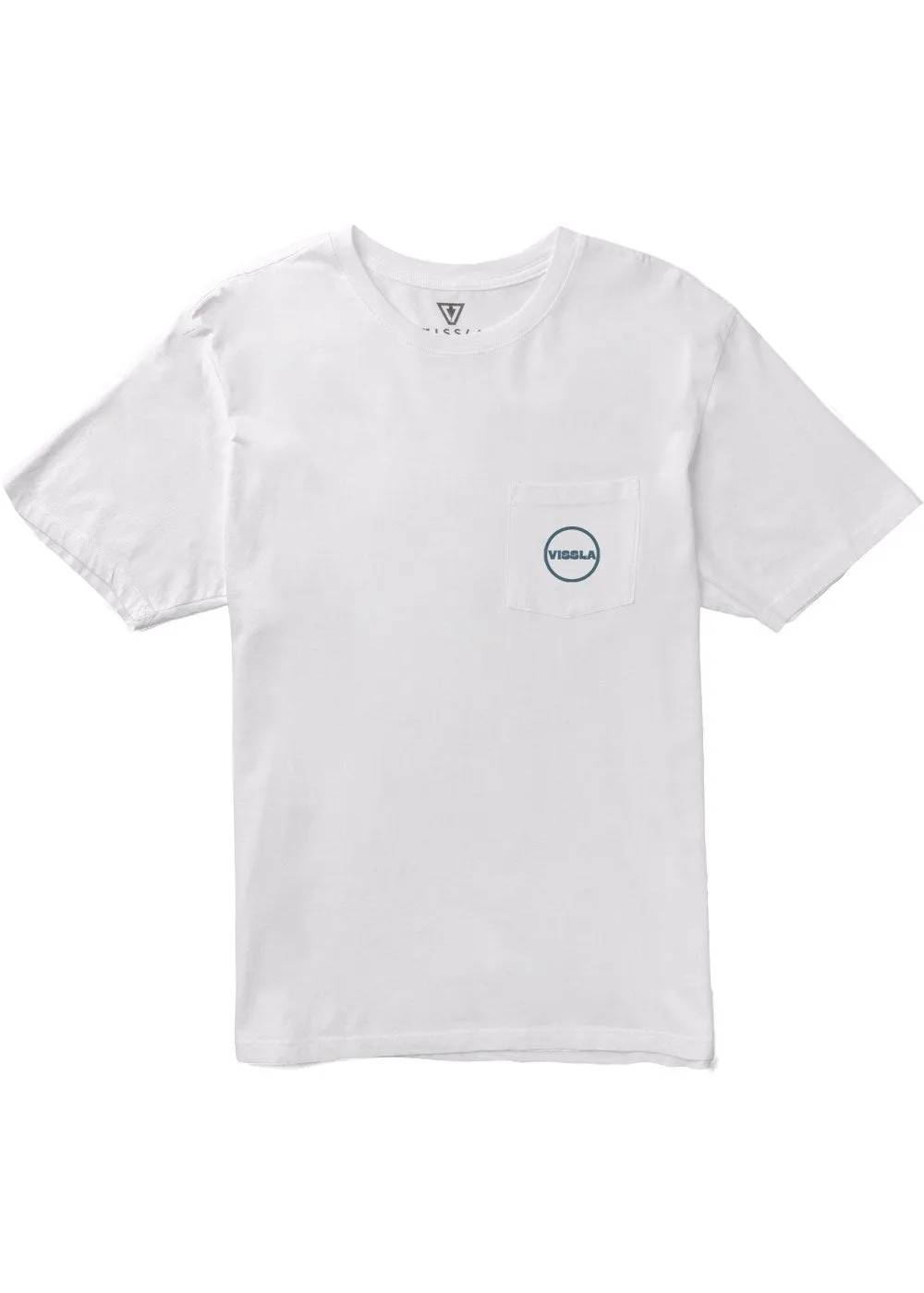 Sky Bridge Premium Pkt Tee sold by VISSLA product image thumbnail 3