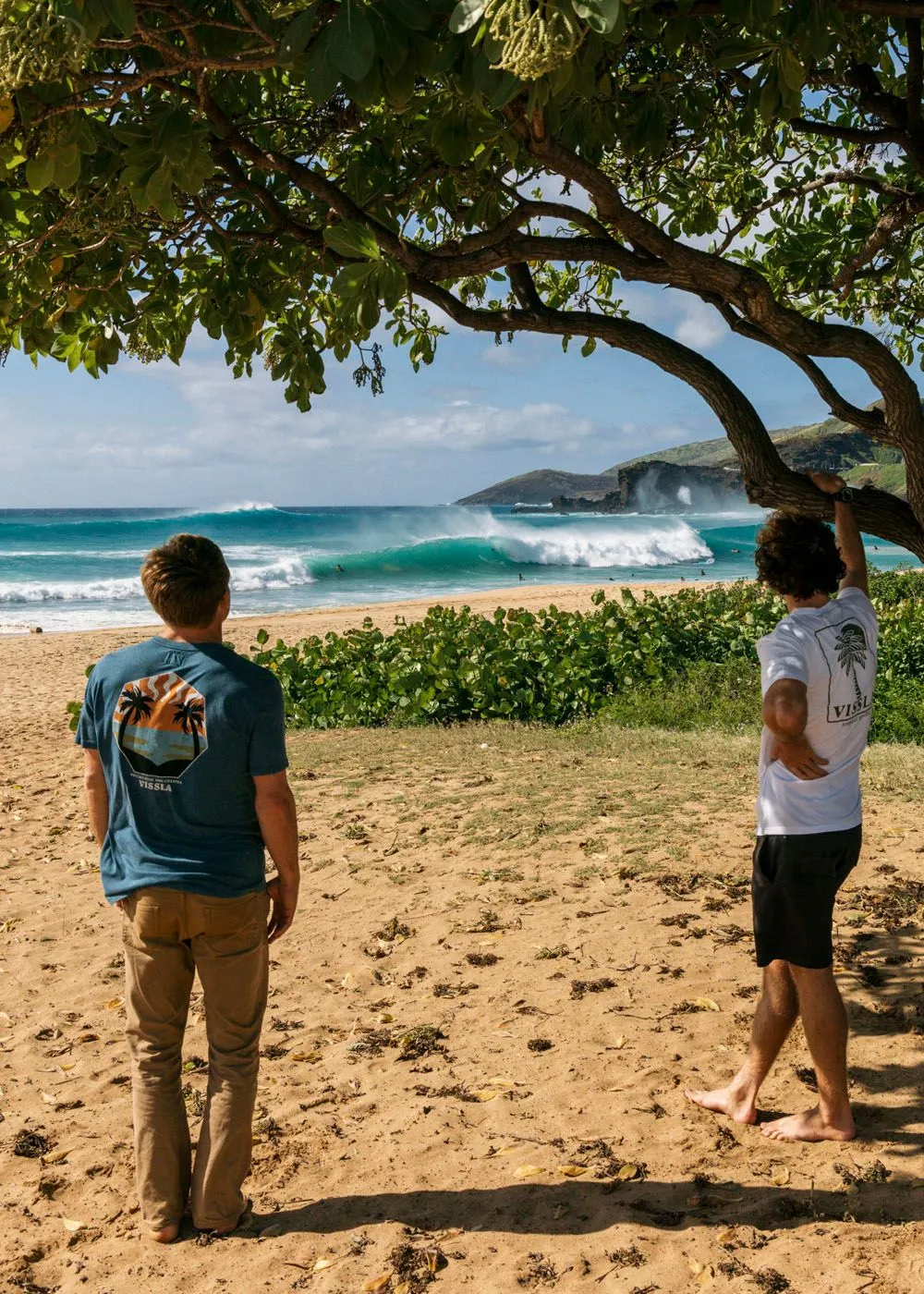 Psychedelic Palms Ss Tee sold by VISSLA product image thumbnail 2