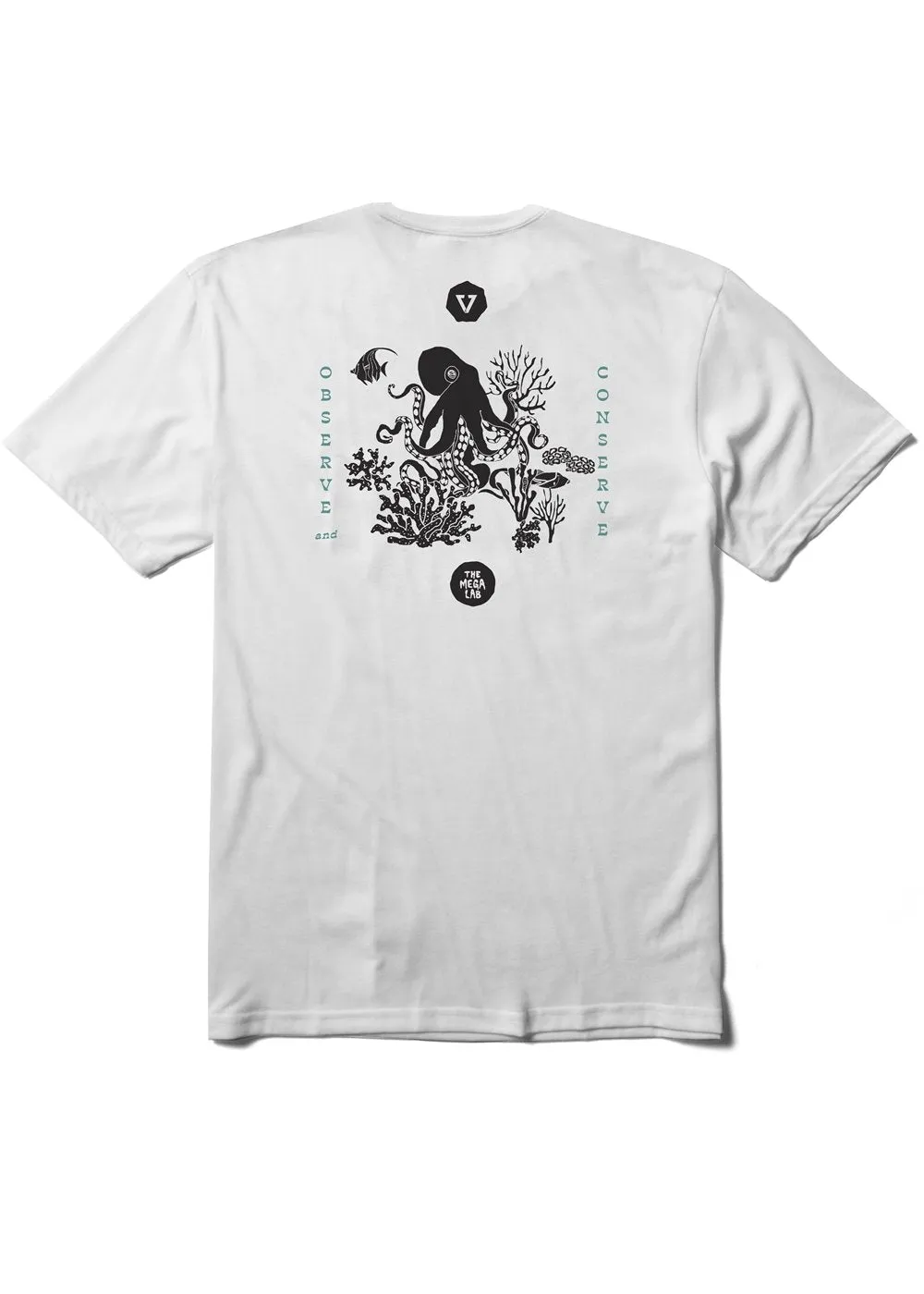 Mega Lab Comp Lite Eco Performance Tee sold by VISSLA
