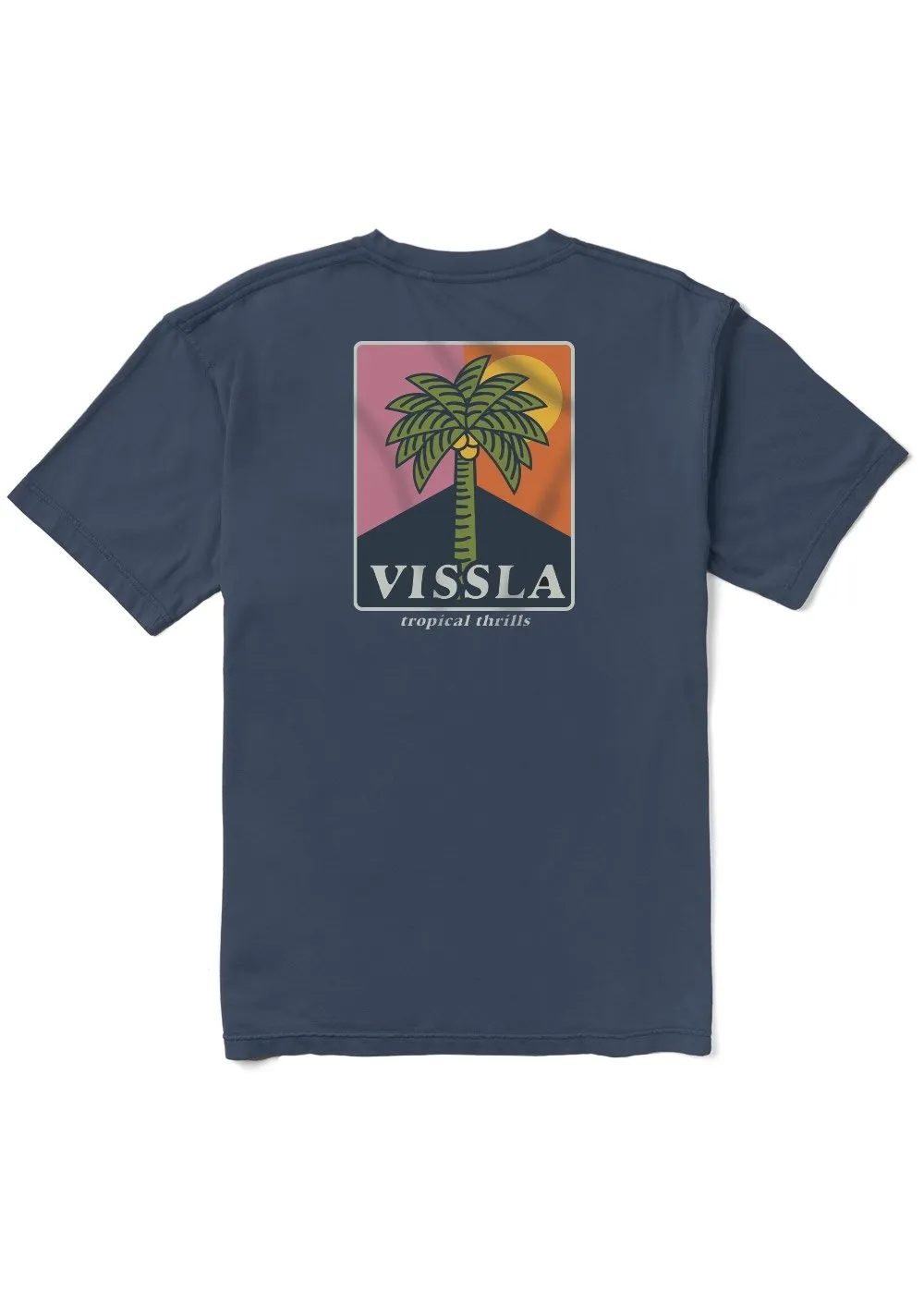 Tropical Thrills Premium Organic Pkt Tee sold by VISSLA