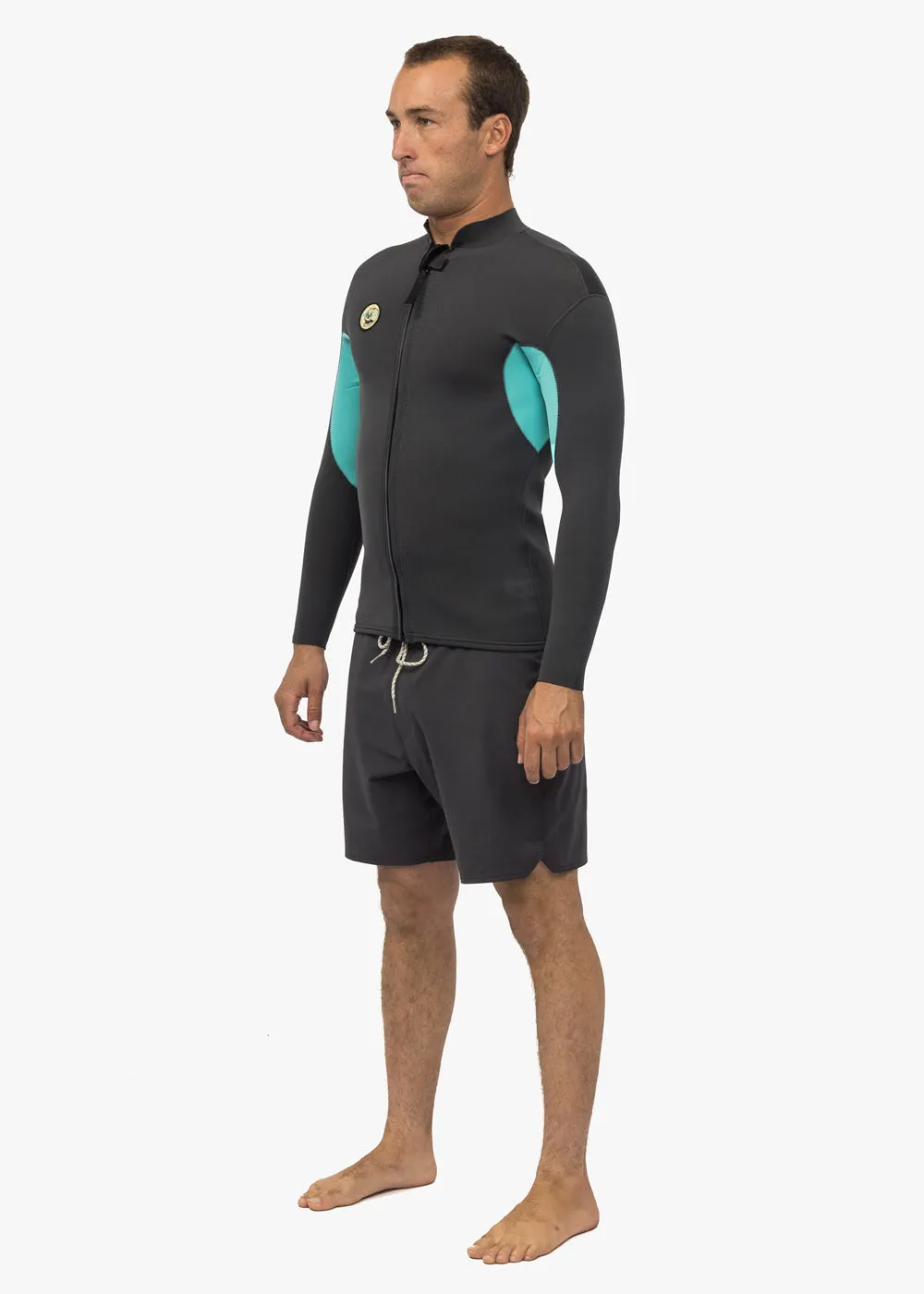 Solid Sets 2MM Front Zip Wetsuit Jacket sold by VISSLA product image thumbnail 3
