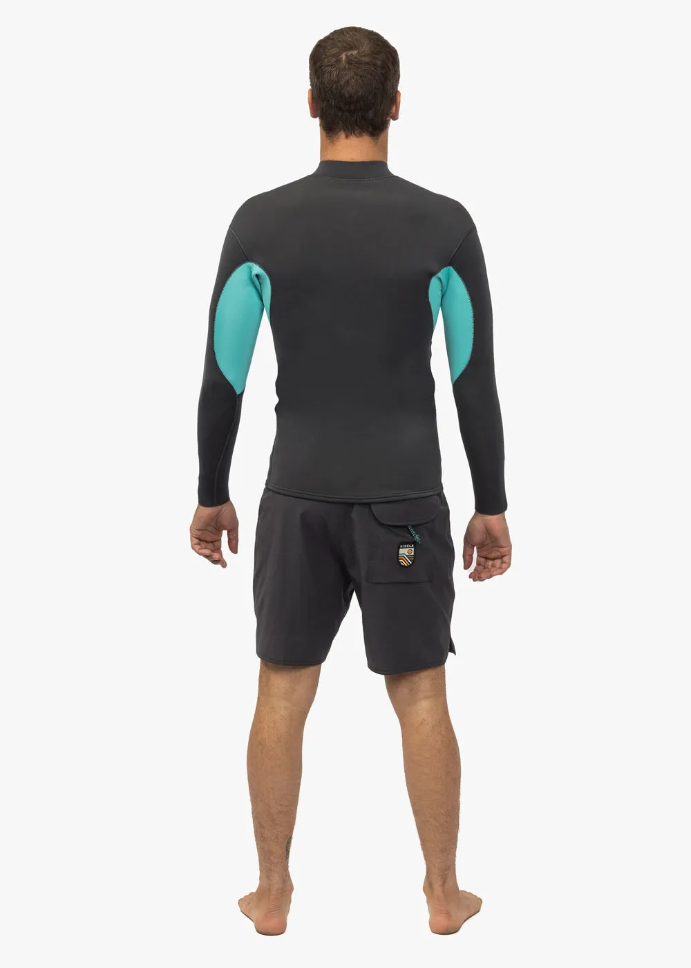 Solid Sets 2MM Front Zip Wetsuit Jacket sold by VISSLA product image thumbnail 2