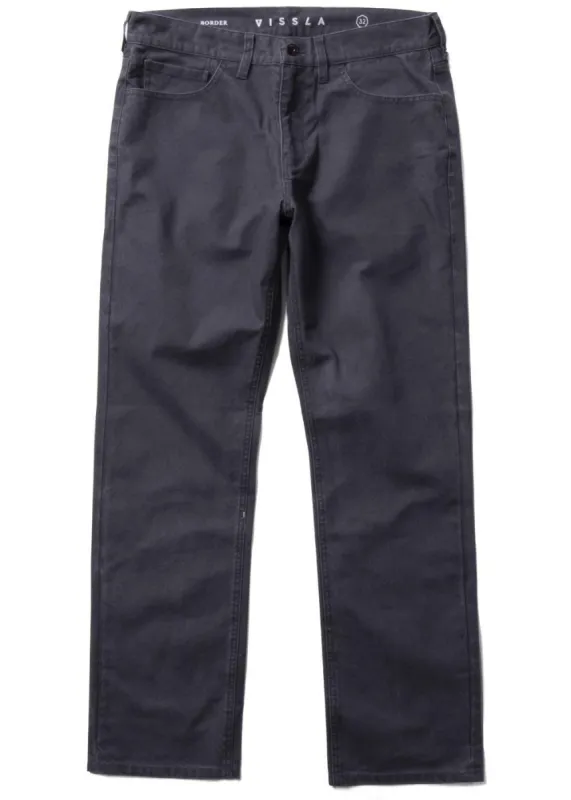 Border Canvas 5 Pkt Pant made by VISSLA