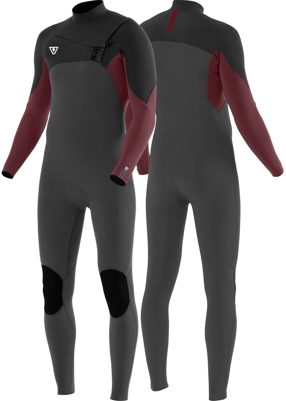 7 Seas Comp 3-2 Full Chest Zip Wetsuit sold by VISSLA product image thumbnail 2