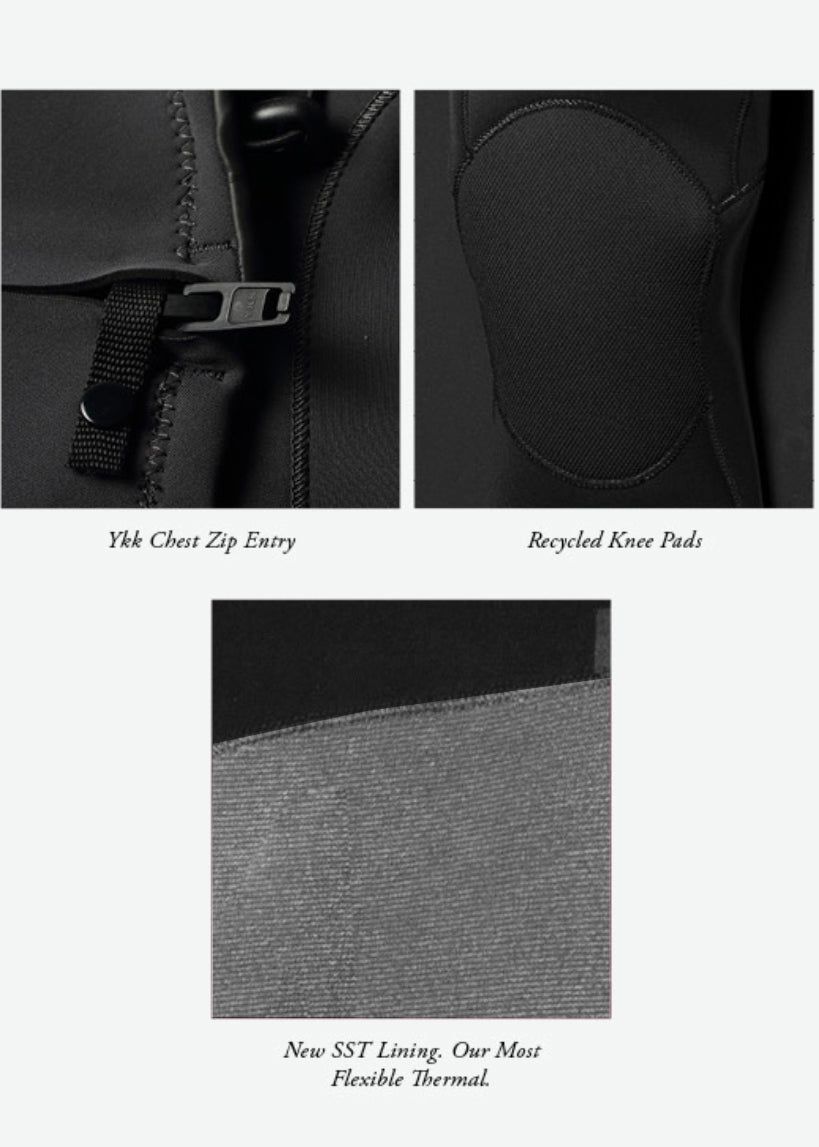 7 Seas Comp 3-2 Full Chest Zip Wetsuit sold by VISSLA product image thumbnail 4