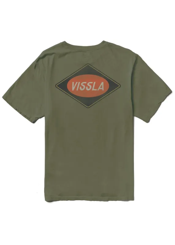 Roundhouse Organic Pkt Tee made by VISSLA