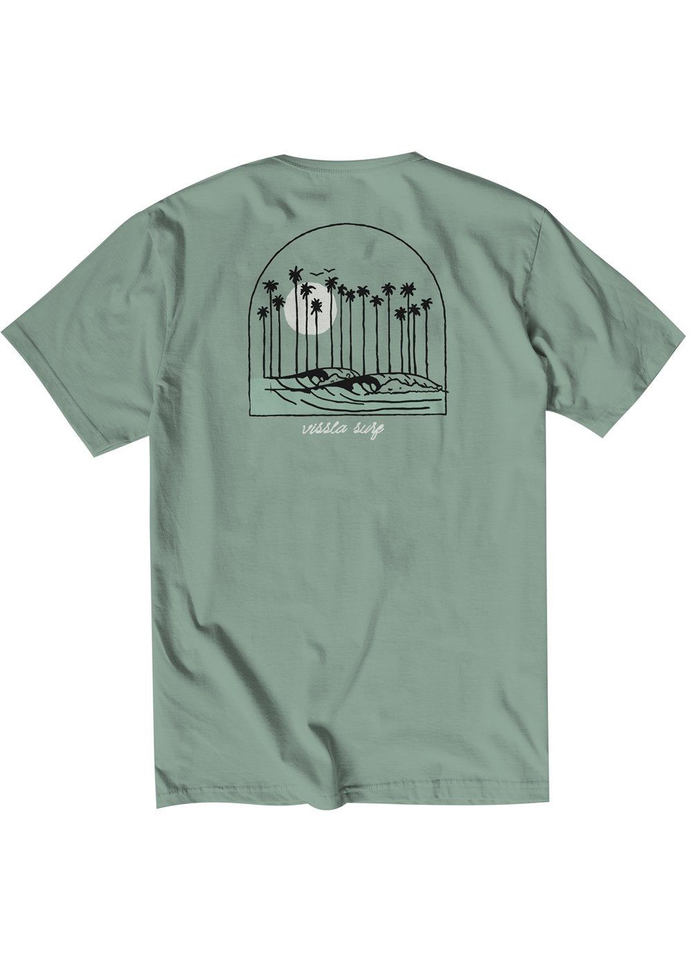 Out Front Organic Pkt Tee sold by VISSLA