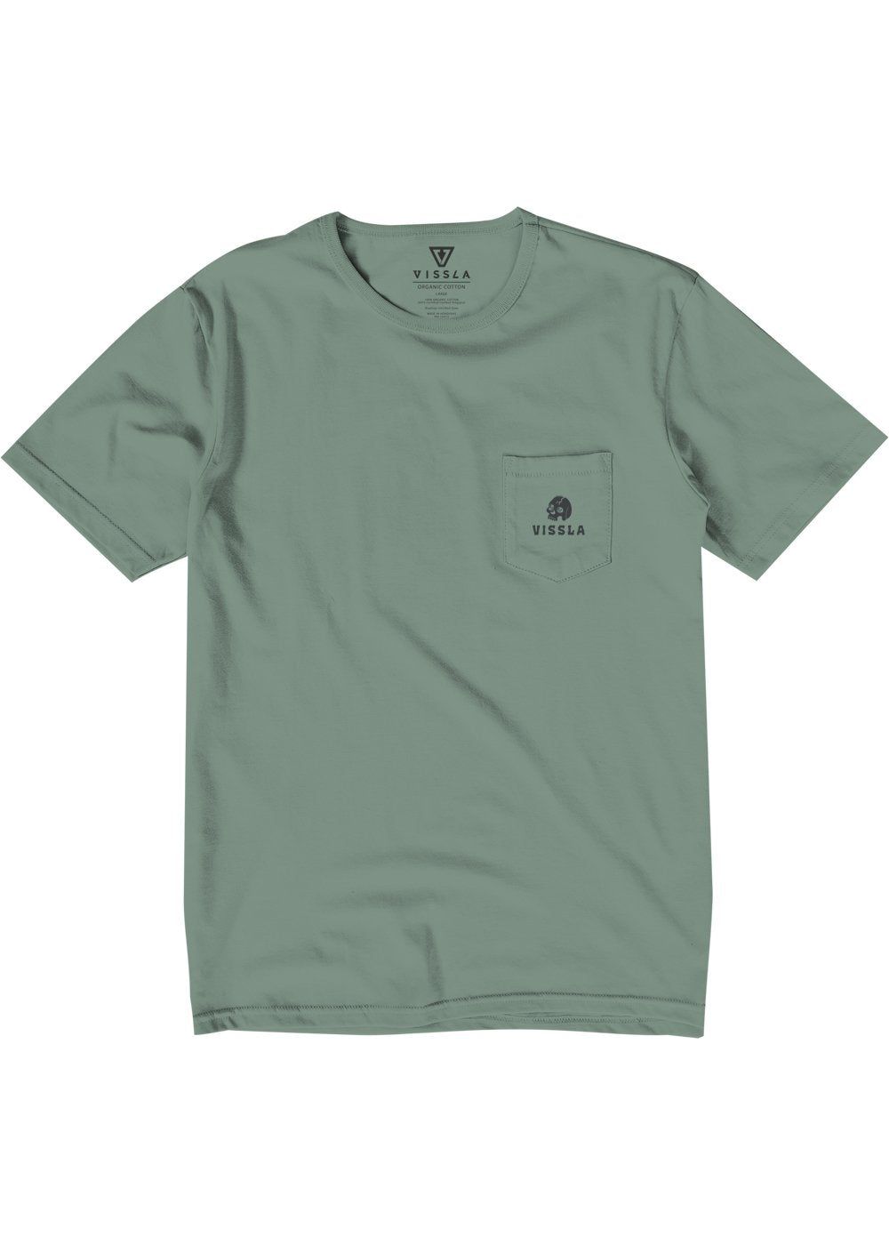 Sultan Skulls Organic Pkt Tee sold by VISSLA product image thumbnail 2