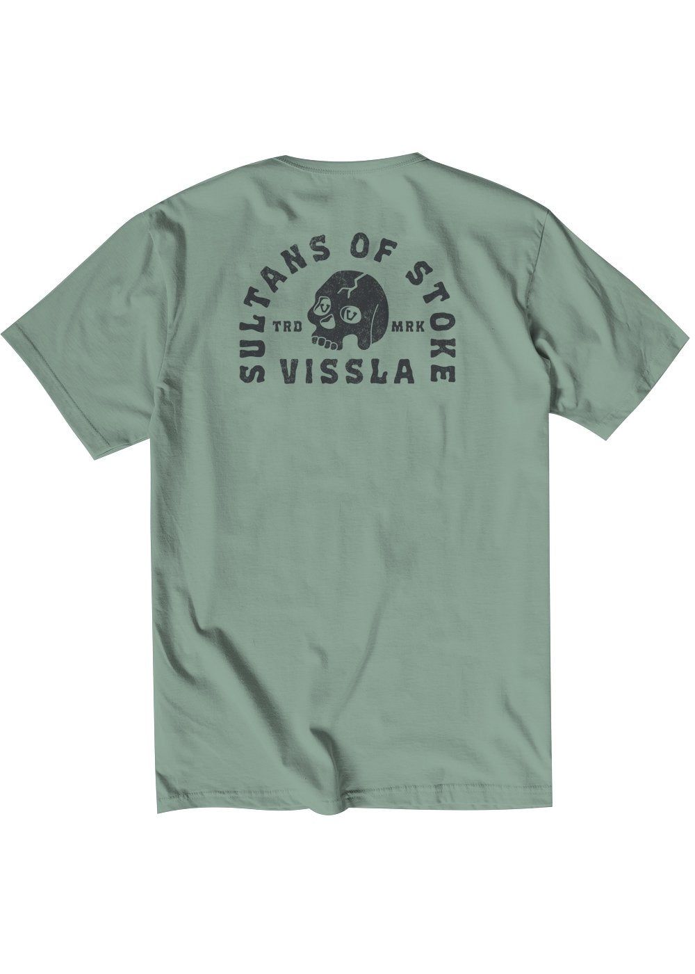 Sultan Skulls Organic Pkt Tee sold by VISSLA