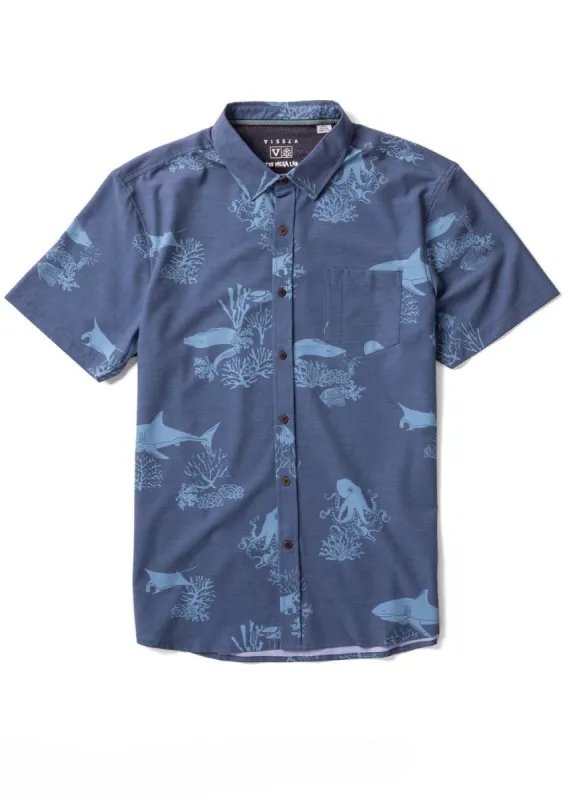 Mega Lab Hybrid Eco Boys Short Sleeve Shirt sold by VISSLA