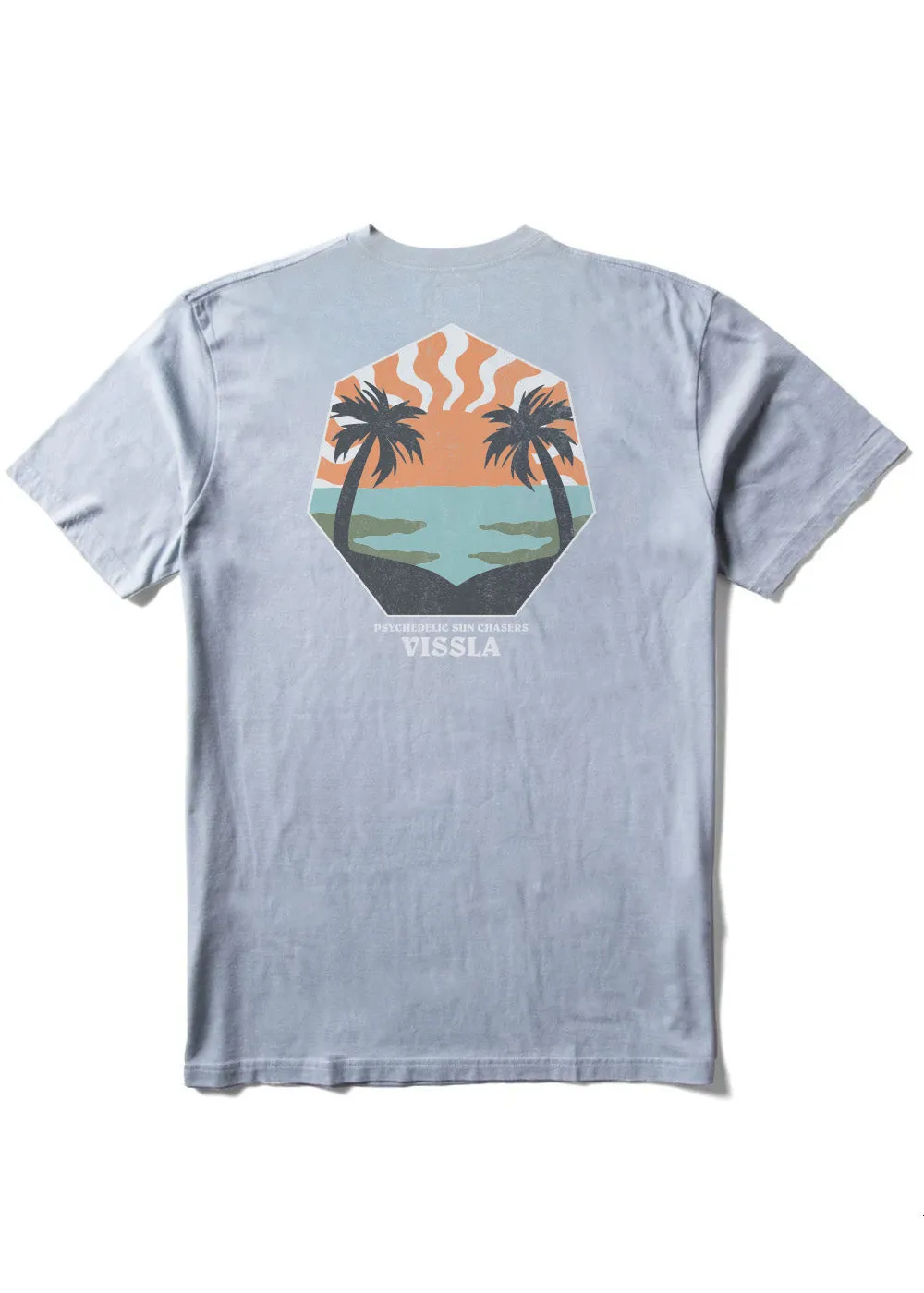 Psychedelic Palms Ss Tee sold by VISSLA