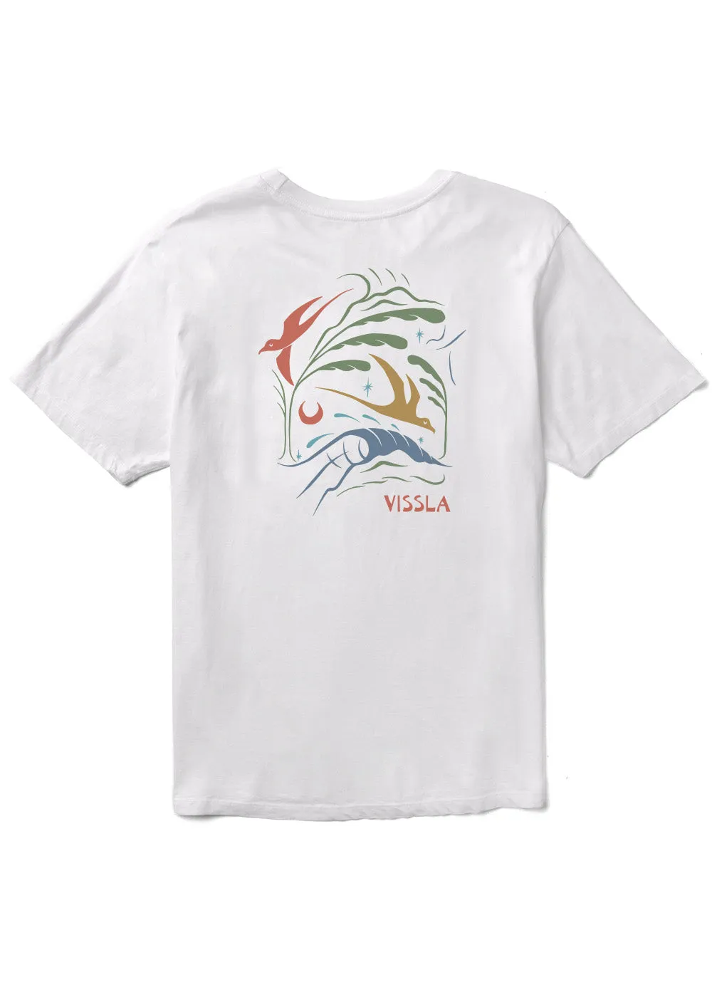 Miyashiro Swell Seekers Organic Tee sold by VISSLA