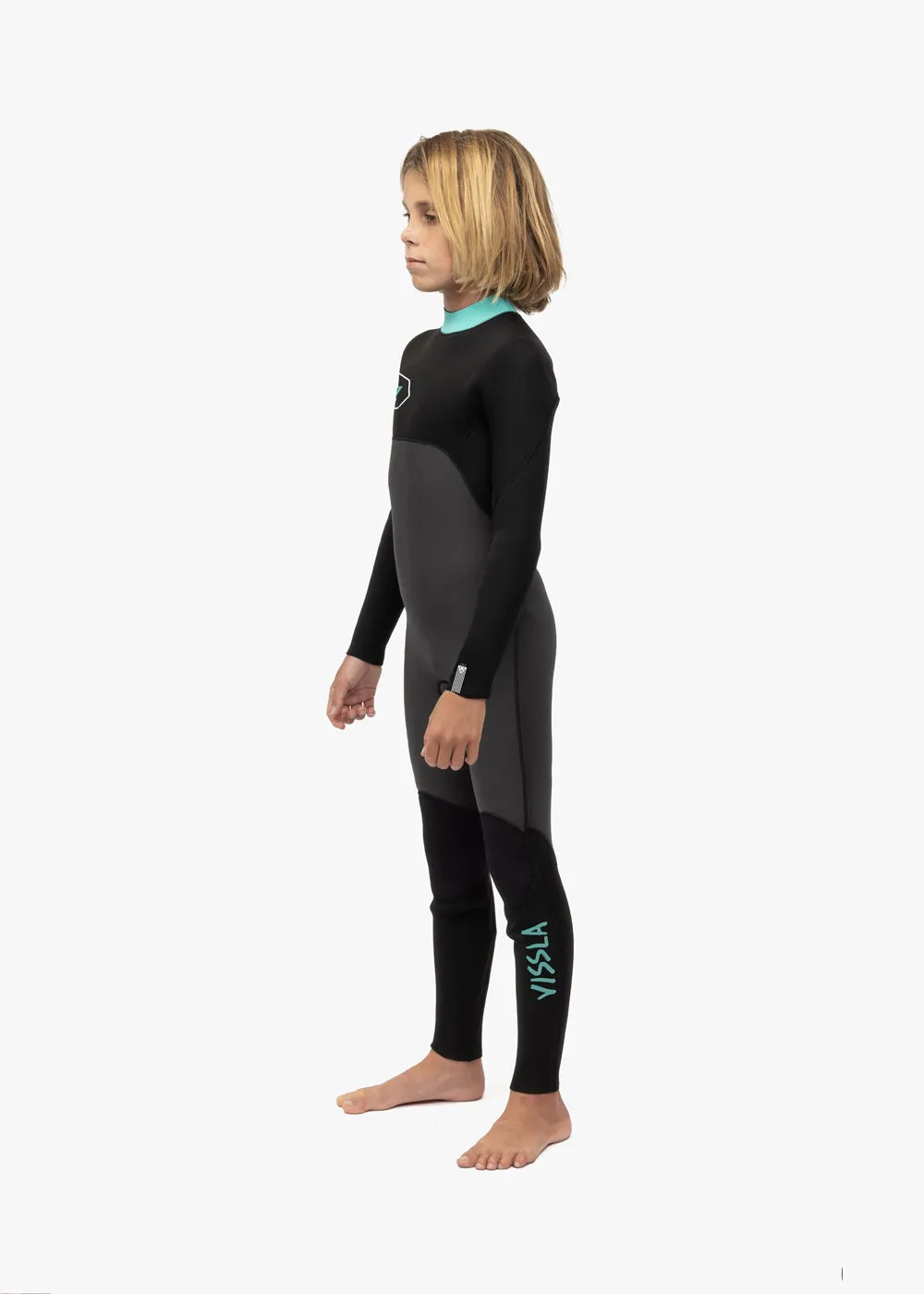 7 Seas 3-2 Boys Back Zip Full Wetsuit sold by VISSLA product image thumbnail 3