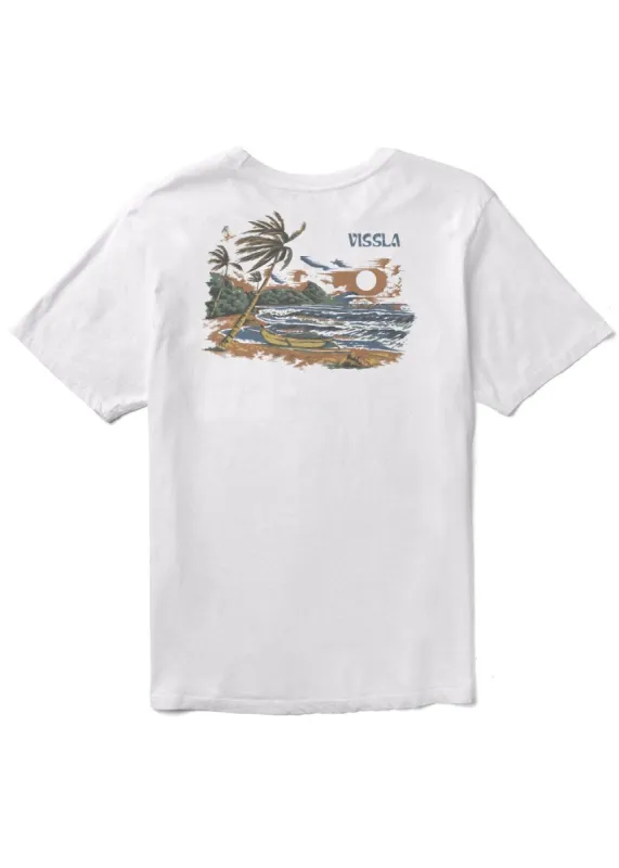 Paradise Isle Premium Pkt Tee sold by VISSLA