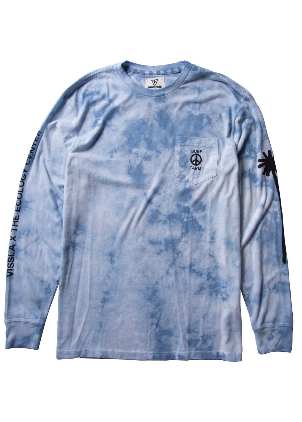 The Ecology Center Surf Farm Ls Pkt Tee sold by VISSLA