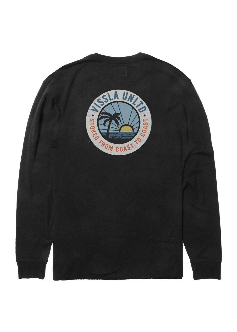 Sun Down Ls Pkt Tee sold by VISSLA