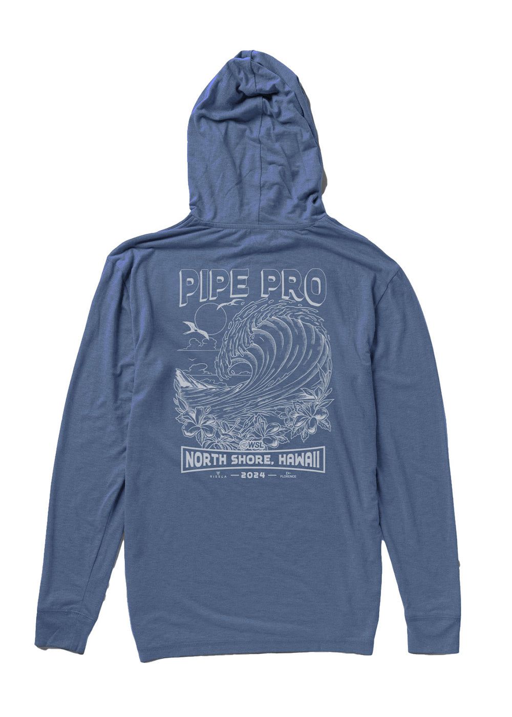 Pipe Pro Poster Ls Hooded Tee sold by VISSLA