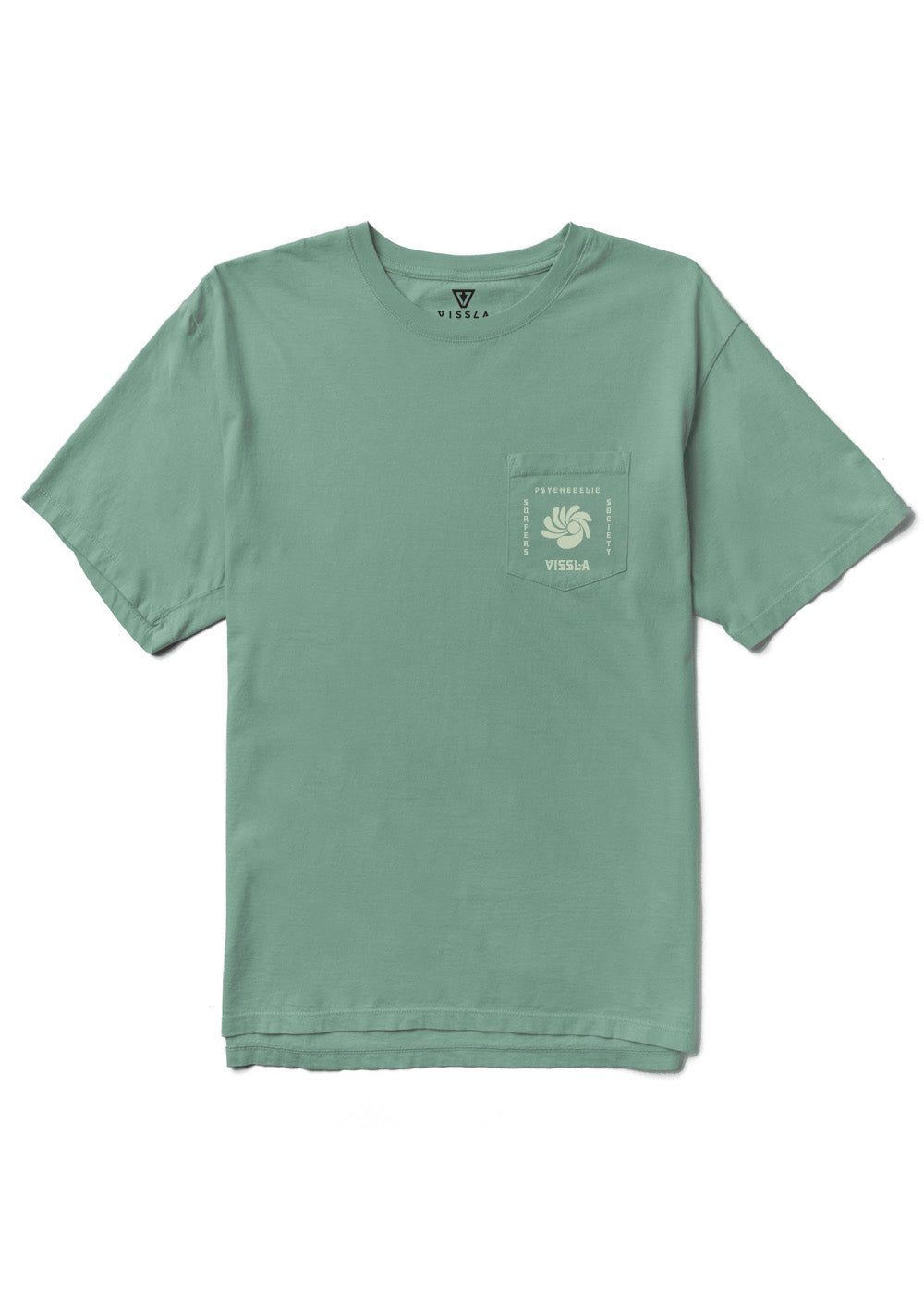 Tulum Town Organic Pkt Tee sold by VISSLA product image thumbnail 2