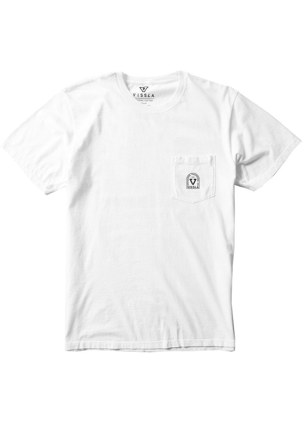 Offshore Pleasure Premium Pkt Tee sold by VISSLA product image thumbnail 2