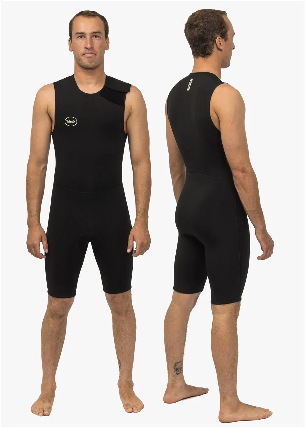 7 Seas 2-2 Short John Wetsuit sold by VISSLA product image thumbnail 4