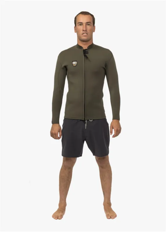 Solid Sets 2Mm Front Zip Wetsuit Jacket sold by VISSLA