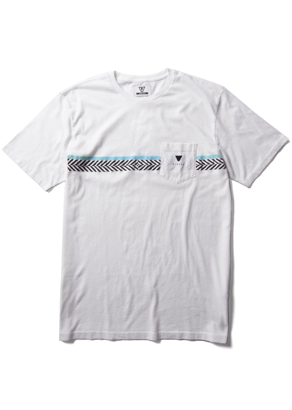 Woodside Ss Pkt Tee sold by VISSLA